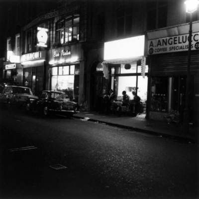 20-23B Frith Street 1966 - with Bar Italia.jpg. Click on the picture to enlarge